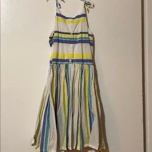 Girls striped sundress